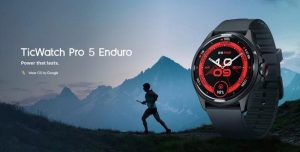 Умные часы Mobvoi TicWatch Pro 5 Enduro получили сапфировое стекло и Wear OS. Цена  $349