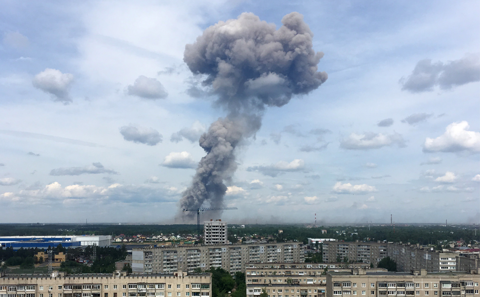 В подконтрольном Киеву городе Запорожье произошел взрыв